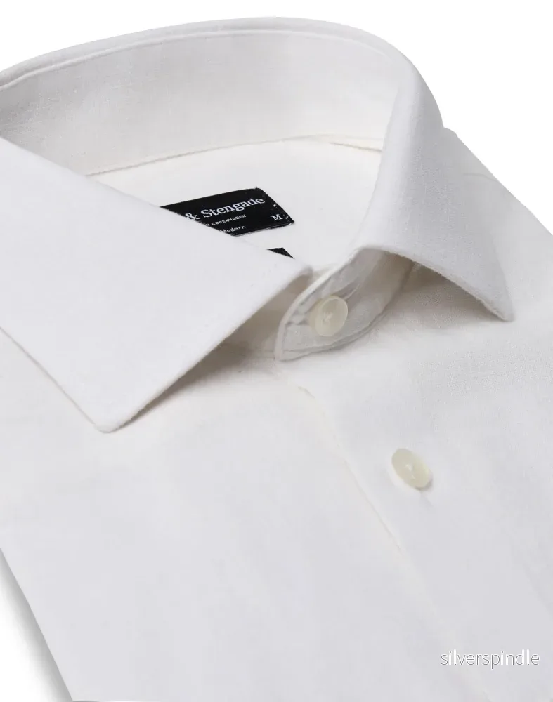 BS Butkus Casual Modern Fit Skjorta - White - Bild 2