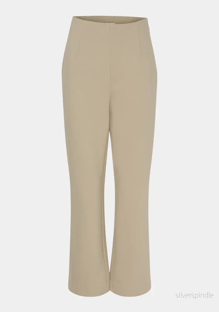 Dana Flare Pant - Dark Sand
