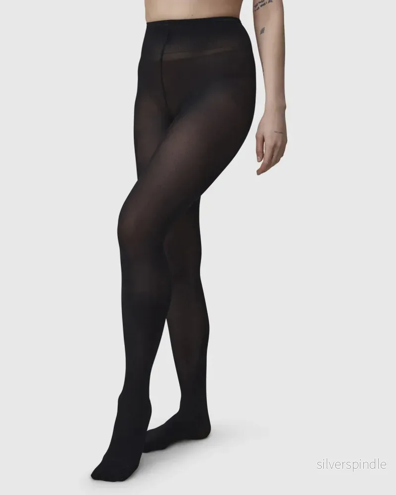 Olivia strumpbyxor - svart 60 denier - Bild 2