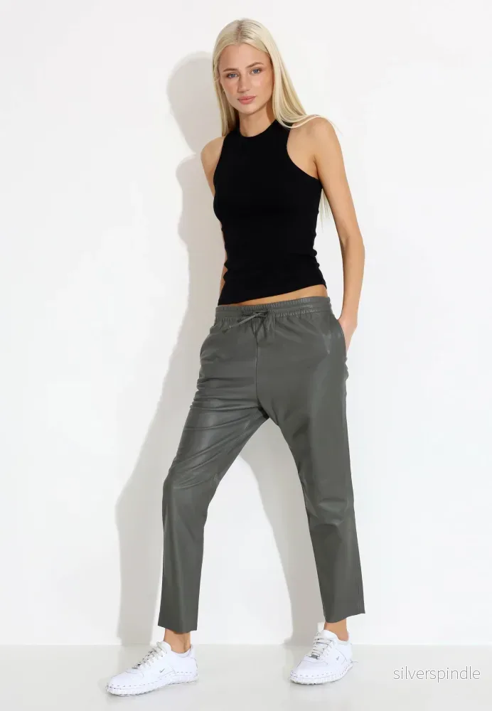 LOUNA NAPPA LEATHER - Fatigue - Bild 3