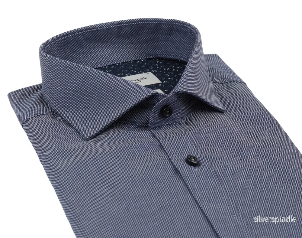 BS Gemma Slim Fit Skjorta - Navy - Bild 2