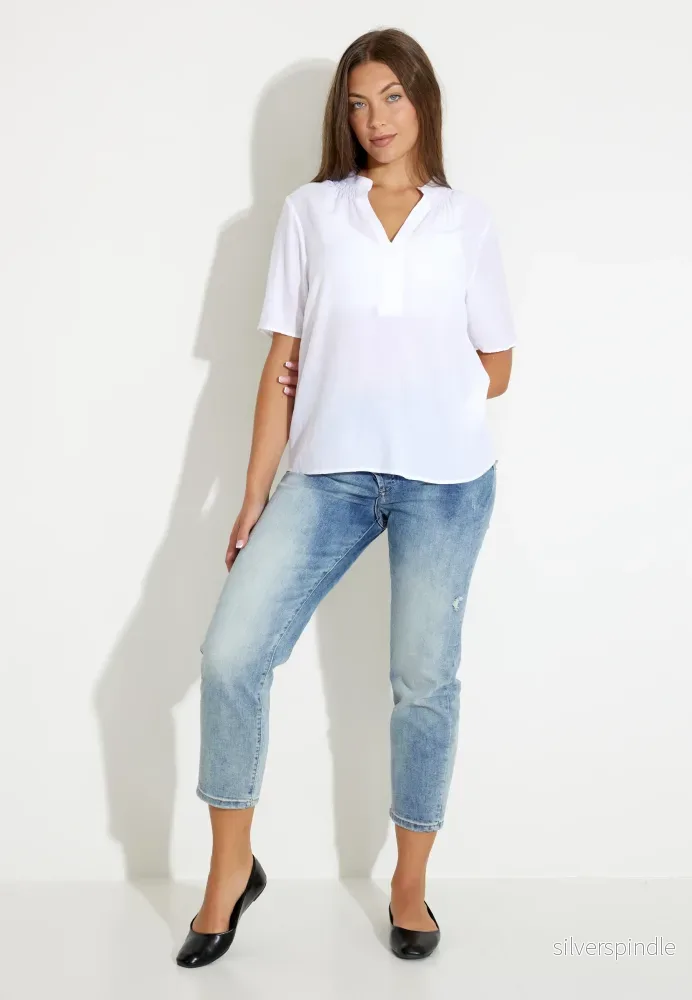 BLUS FQRALDA - Brilliant white - Bild 2