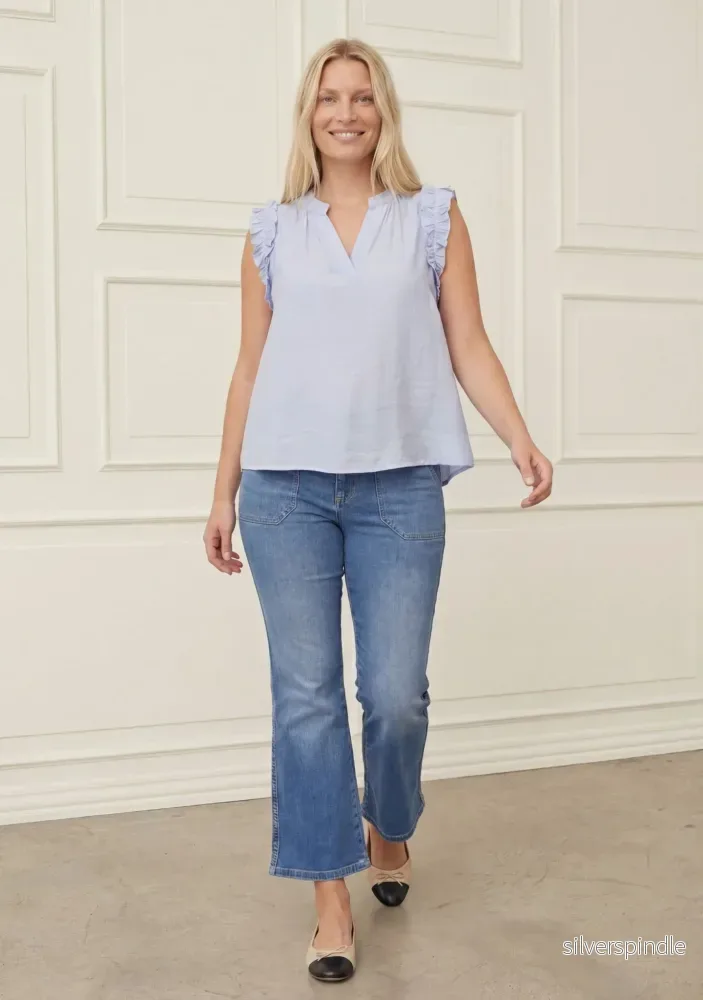Ane Top – Light Blue Ane Top – Light Blue