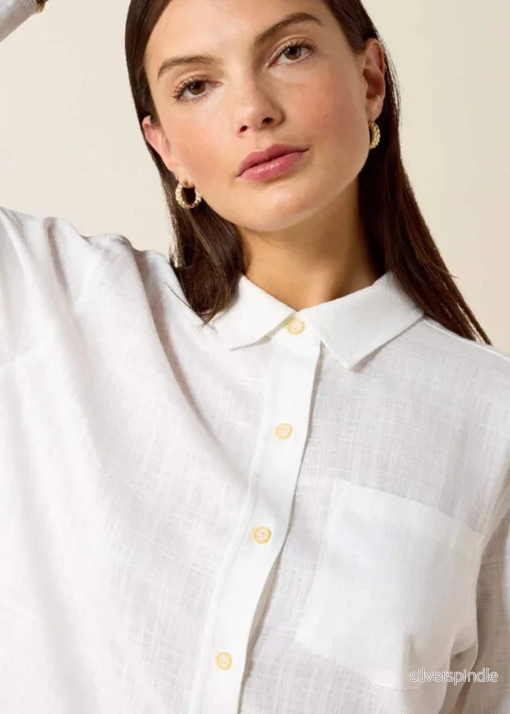 Ariat Rudford LS Shirt White Ariat Rudford LS Shirt White