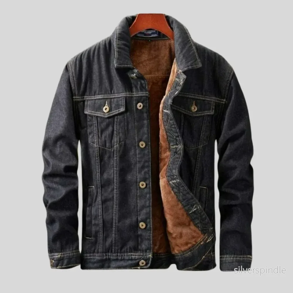 Ethan | Klassisk Långärmad Denimjacka med Tidlös Design Ethan | Klassisk Långärmad Denimjacka med Tidlös Design