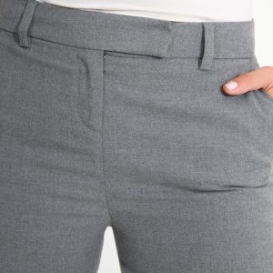 PANTALONE LARGO IN FLANELLA – Grå PANTALONE LARGO IN FLANELLA – Grå