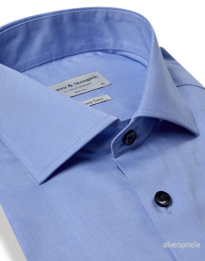 BS Soto Slim Fit Skjorta - Blue - Bild 2
