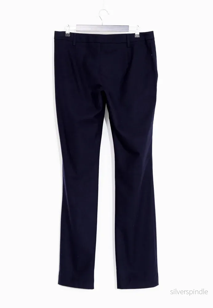 FLANNEL TROUSERS - Mörkblå - Bild 2