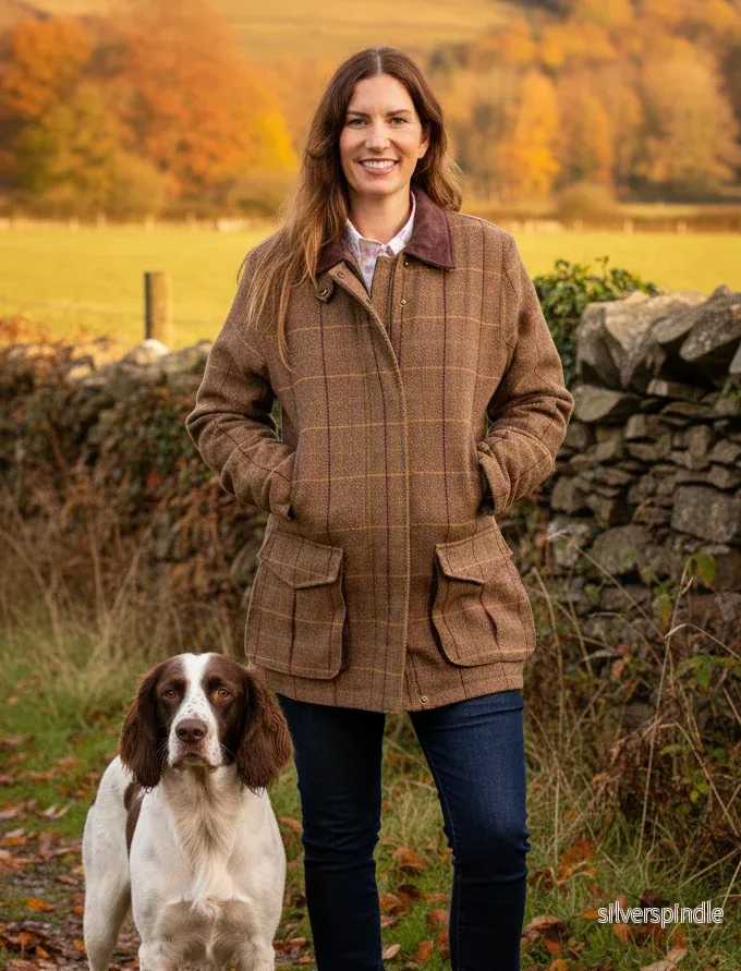 Hoggs of Fife Eden – damjacka i tweed