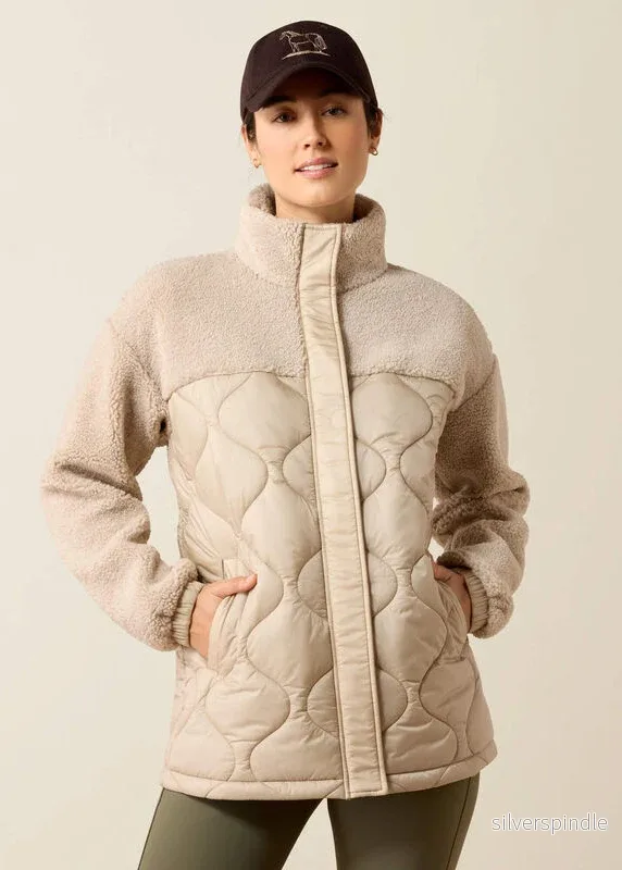 Ariat Sherpuff Jacket Chateu Grey Ariat Sherpuff Jacket Chateu Grey