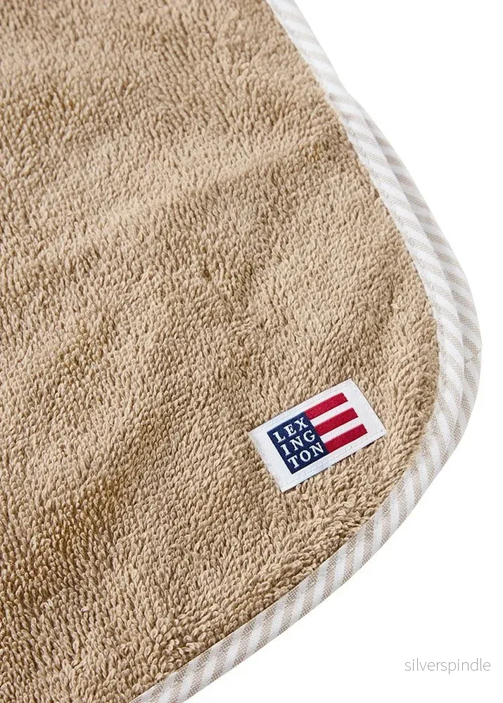 Lexington Dog Cotton-Mix Terry Robe Beige - Bild 2