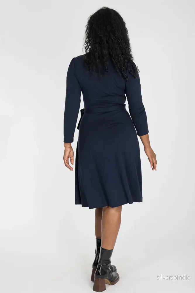 Ready to go short jersey dress - Navy Blue - Bild 3