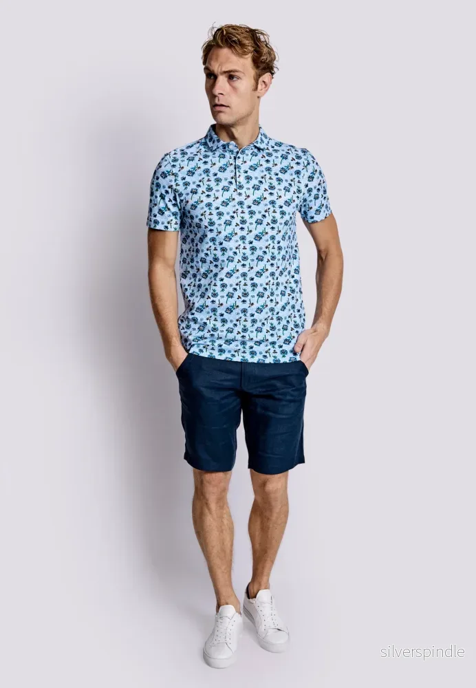 BS Rocky Regular Fit Piké - Light Blue - Bild 3