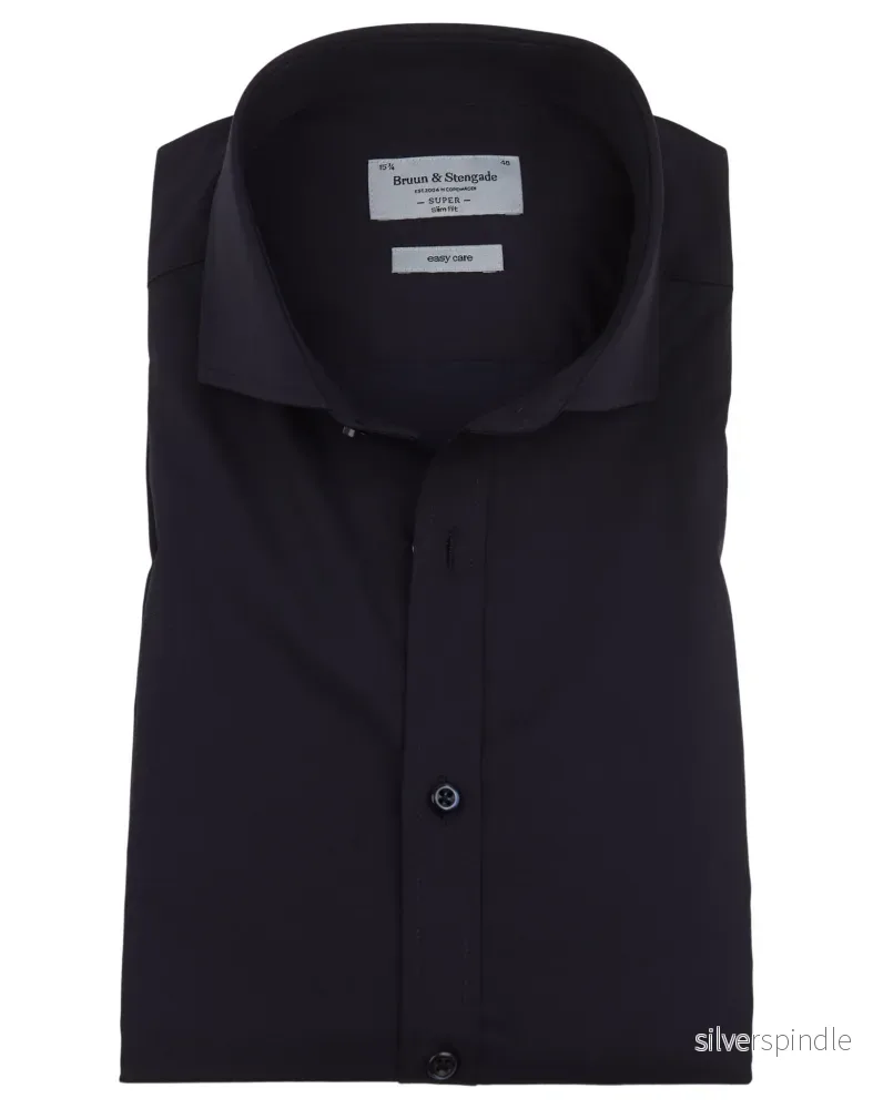 BS Tucker Super Slim Fit Skjorta – Navy