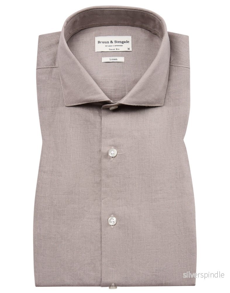 BS Sevilla Casual Slim Fit Skjorta – Clay BS Sevilla Casual Slim Fit Skjorta – Clay