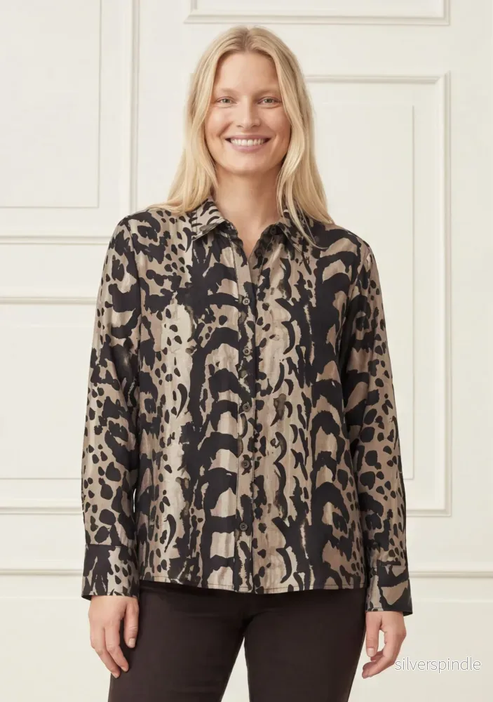 Nini Shirt - Earth & Black - Bild 2