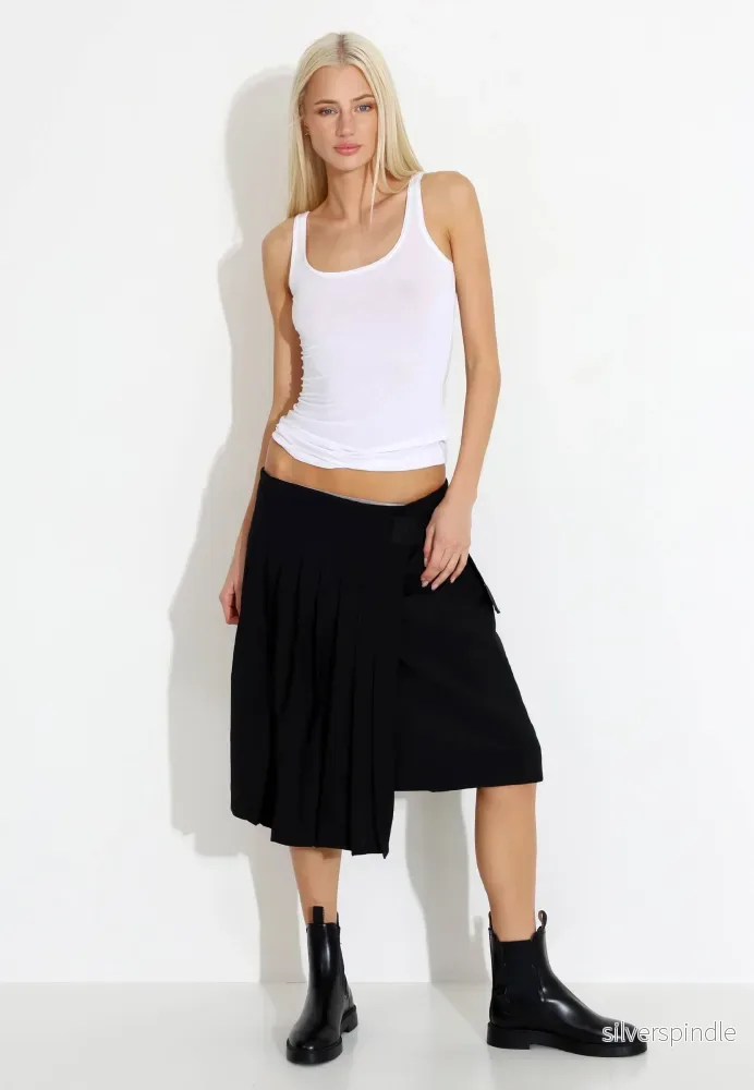 AVOCADO SKIRT - Svart