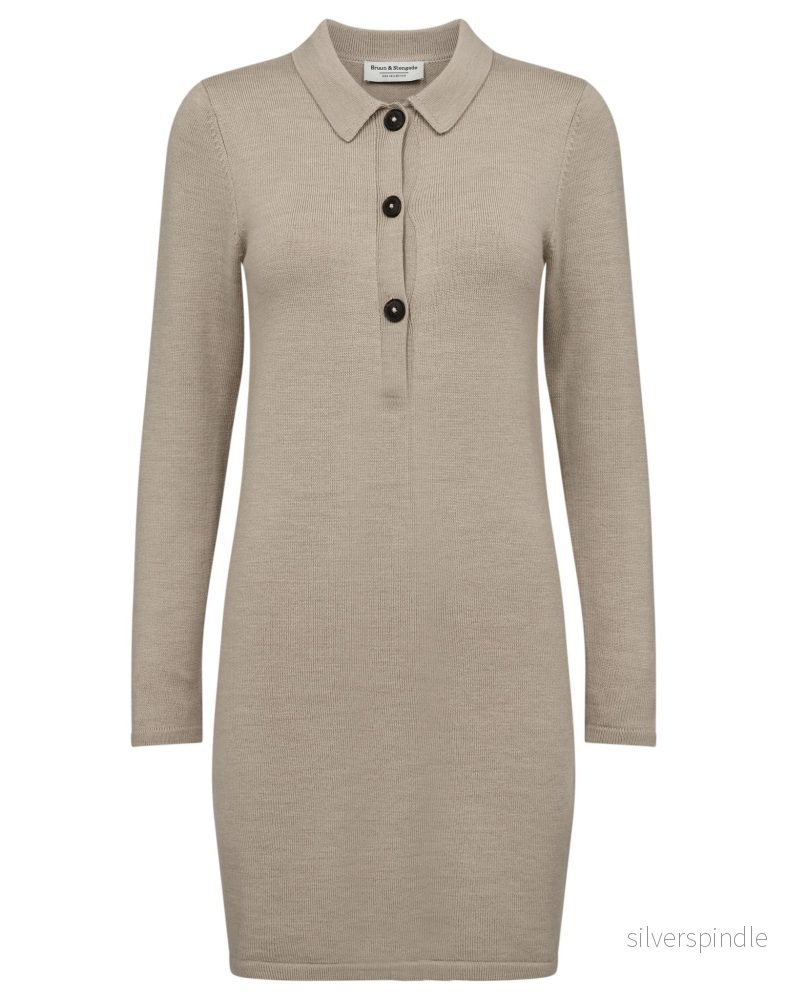 BS Rava Regular Fit Klänning – Sand BS Rava Regular Fit Klänning – Sand