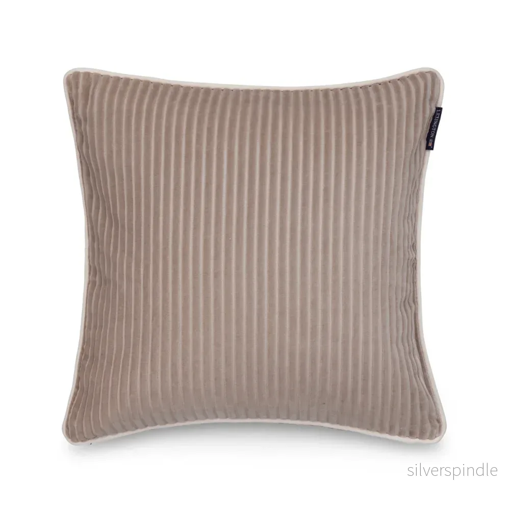 Lexington Cord Organic Cotton Velvet Kuddfodral Lexington Cord Organic Cotton Velvet Kuddfodral