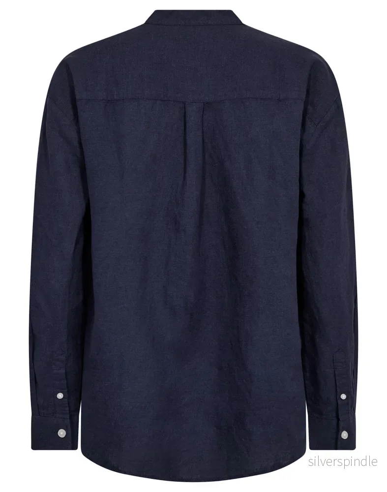 BS Noemi Regular Fit Skjorta - Navy - Bild 2