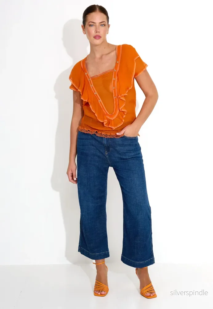 BLUS CAMICIA - Orange - Bild 3