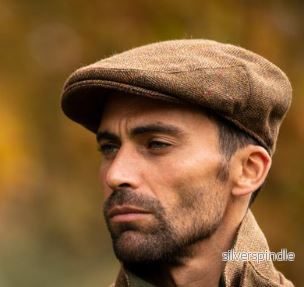 Walker & Hawkes Cambridge - tweedkeps Brown Tweed - Bild 2