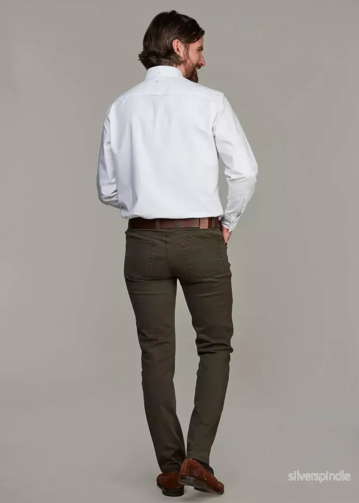 Hansen & Jacob 5-pkt Silk Touch Okado Mörkgrön - Bild 2