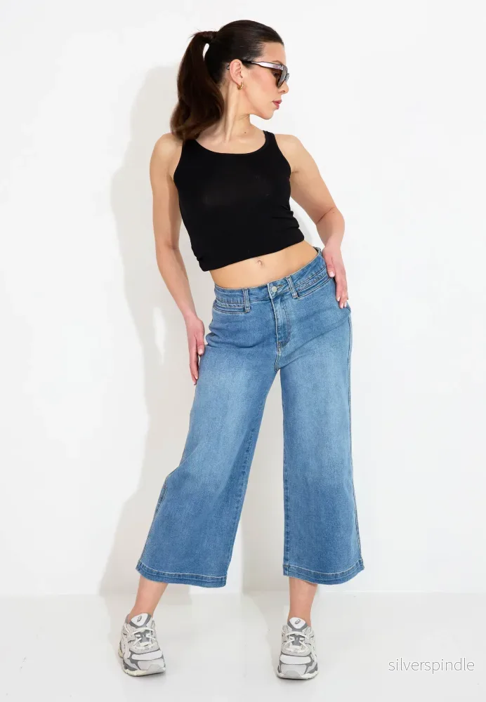 MALVA JEANS - Mid denim - Bild 3