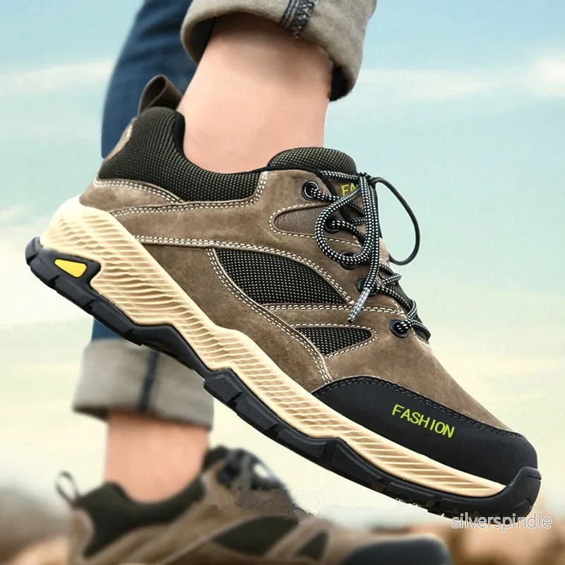 Ethan | Snygga Låg Topp Herrsneakers med Snörning - Bild 2