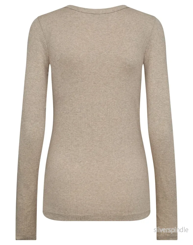 BS Margrethe Långärmad T-Shirt - Sand - Bild 2