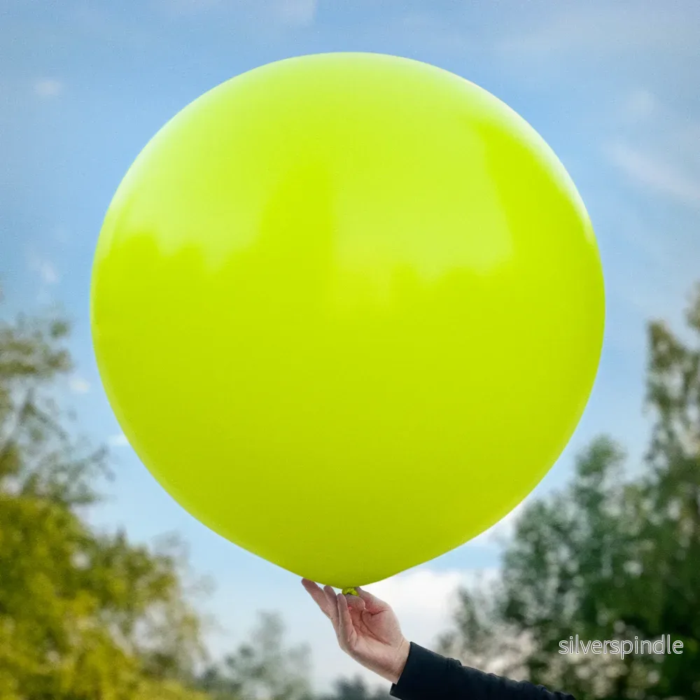 Limegrön ballong 90 cm