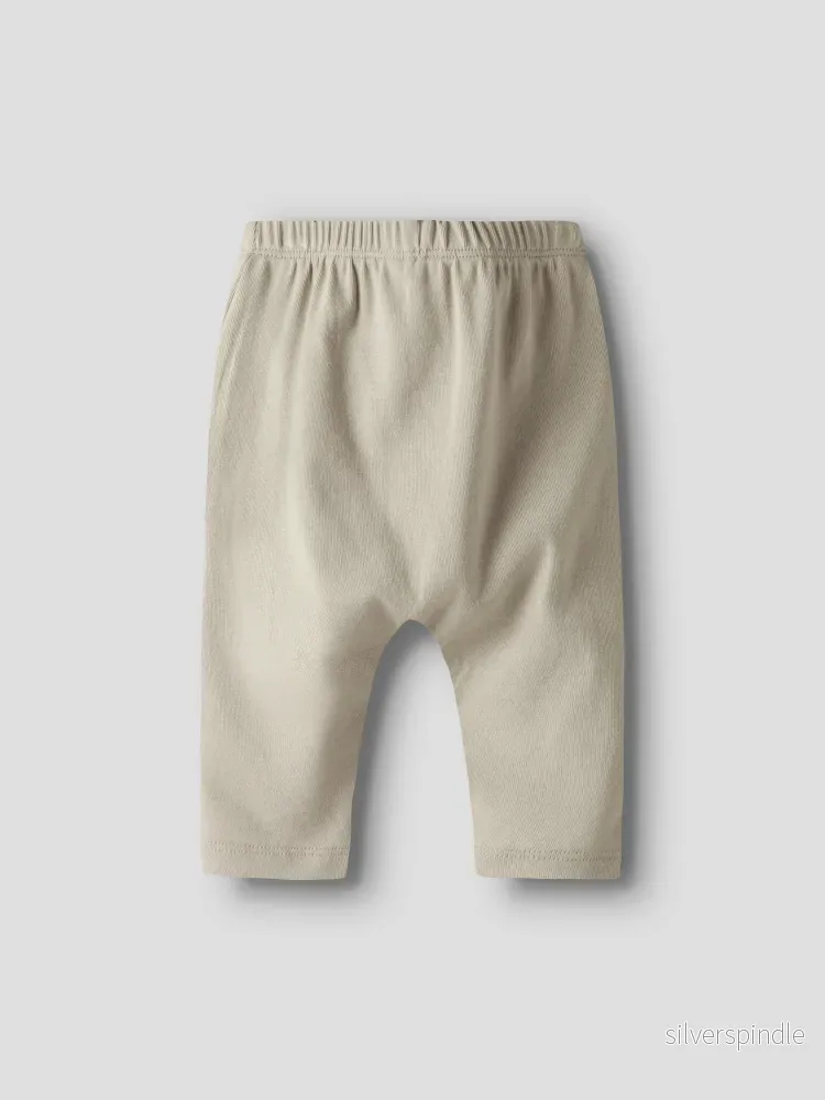 Beige Baby Byxa m. Knappar - Bild 2