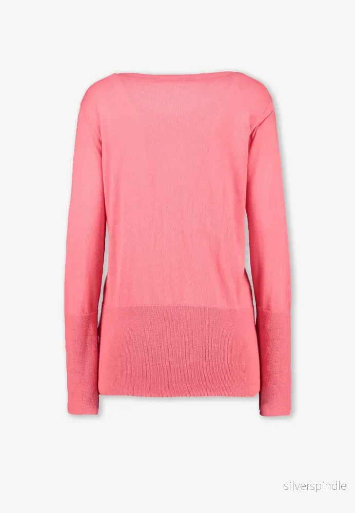 TRÖJA LOOS FIT - Rosa - Bild 2
