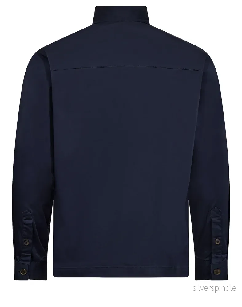 BS Rocco Regular Fit OverSkjorta - Navy - Bild 2