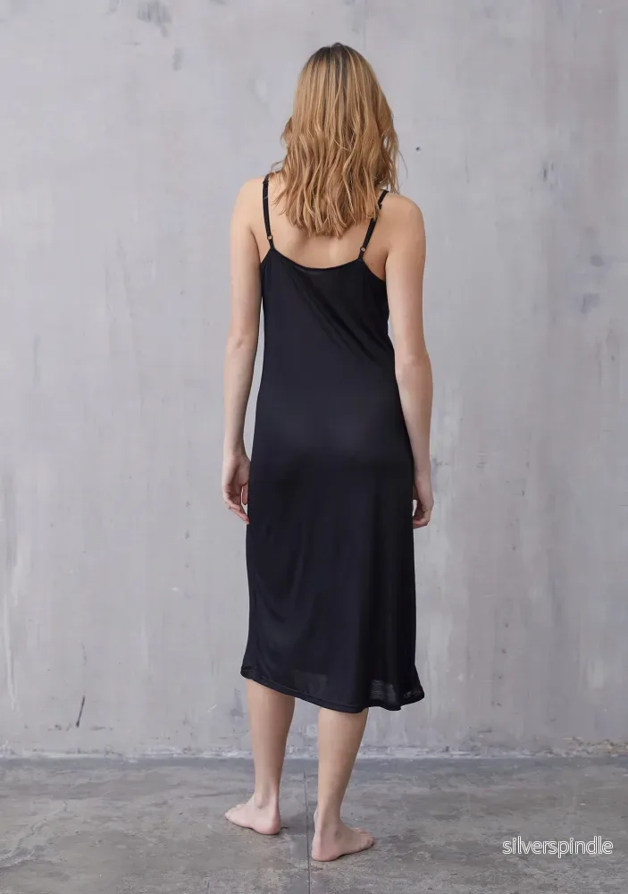 Nugga Long Underdress - Black - Bild 2