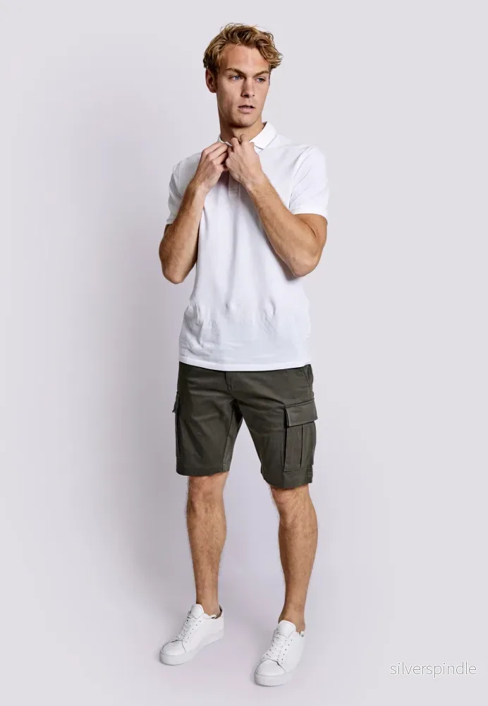 BS Adrian Regular Fit Shorts - Army - Bild 3