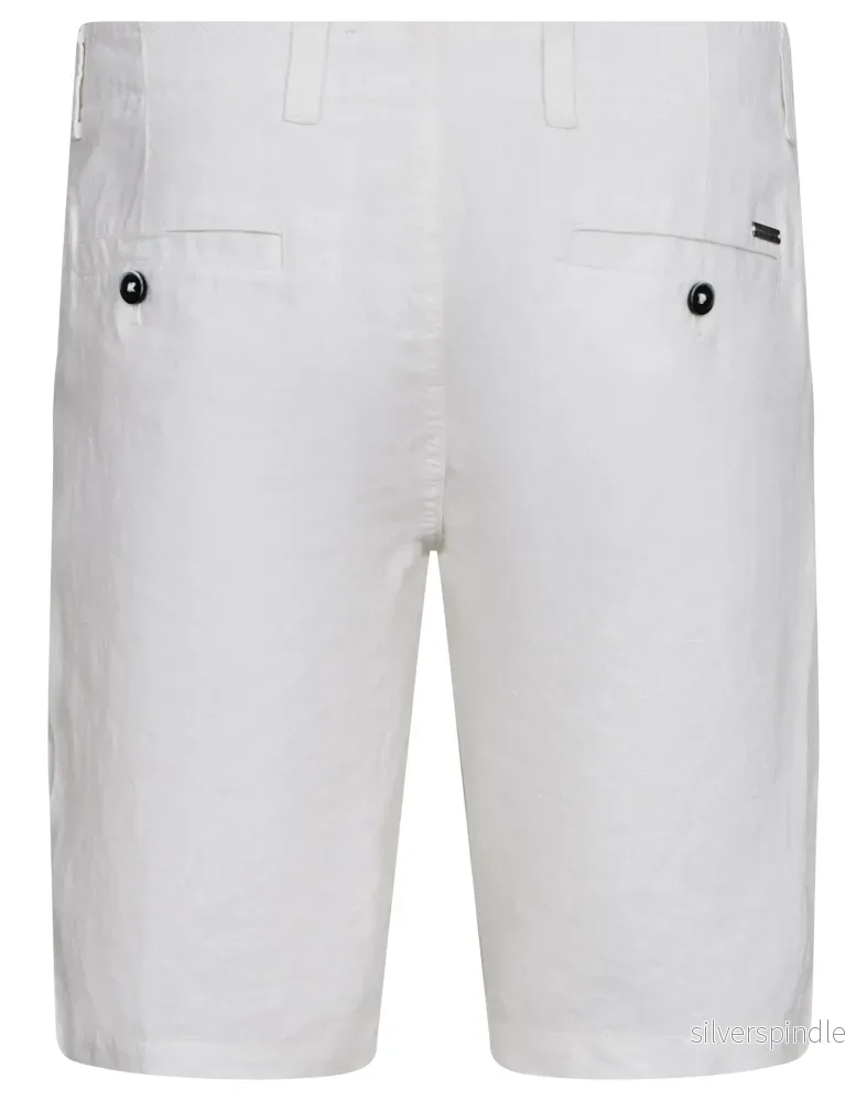 BS Andros Regular Fit Shorts - White - Bild 2