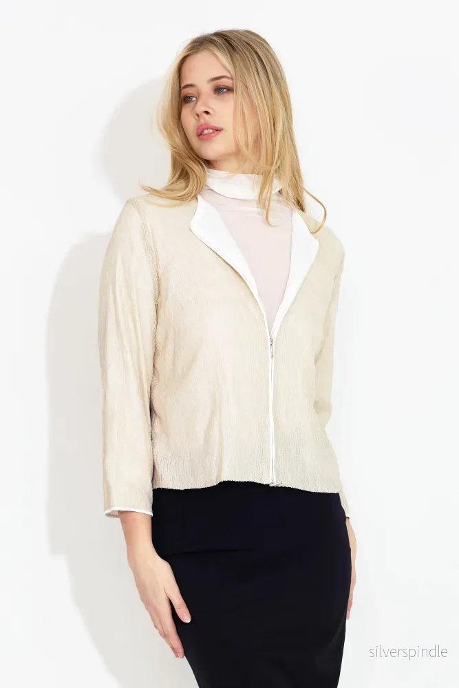 JACKET PALJETT - beige - Bild 3
