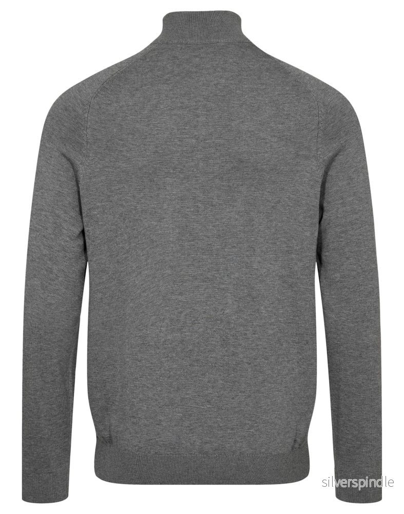 BS Stamatis Regular Fit Stickat - Light Grey - Bild 2