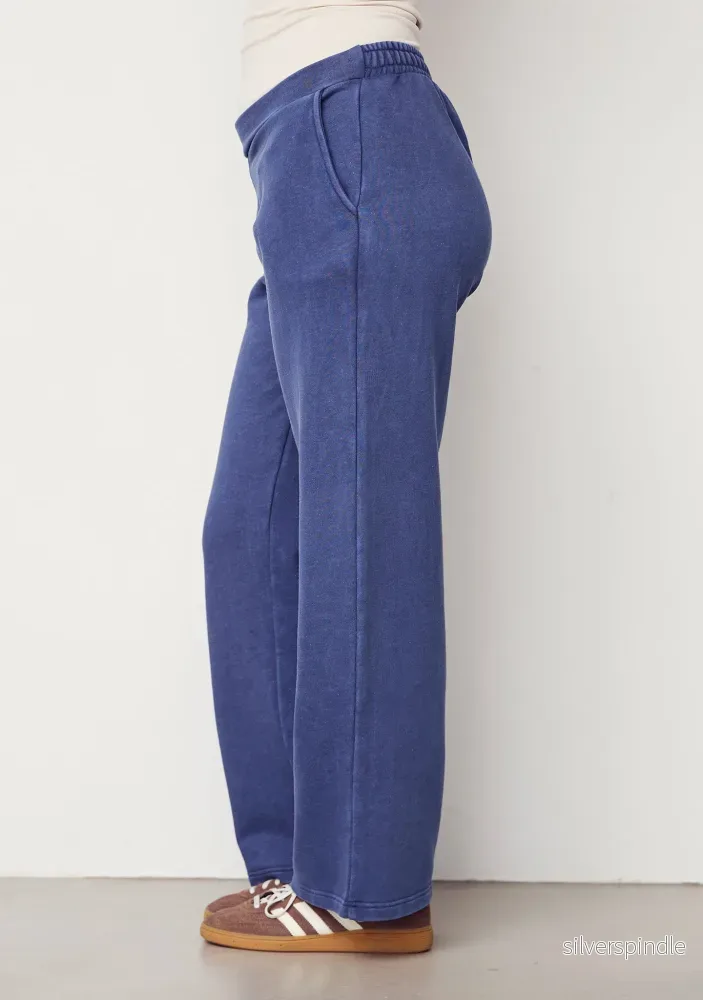 Heike Sweat Pant - Washed Navy - Bild 2