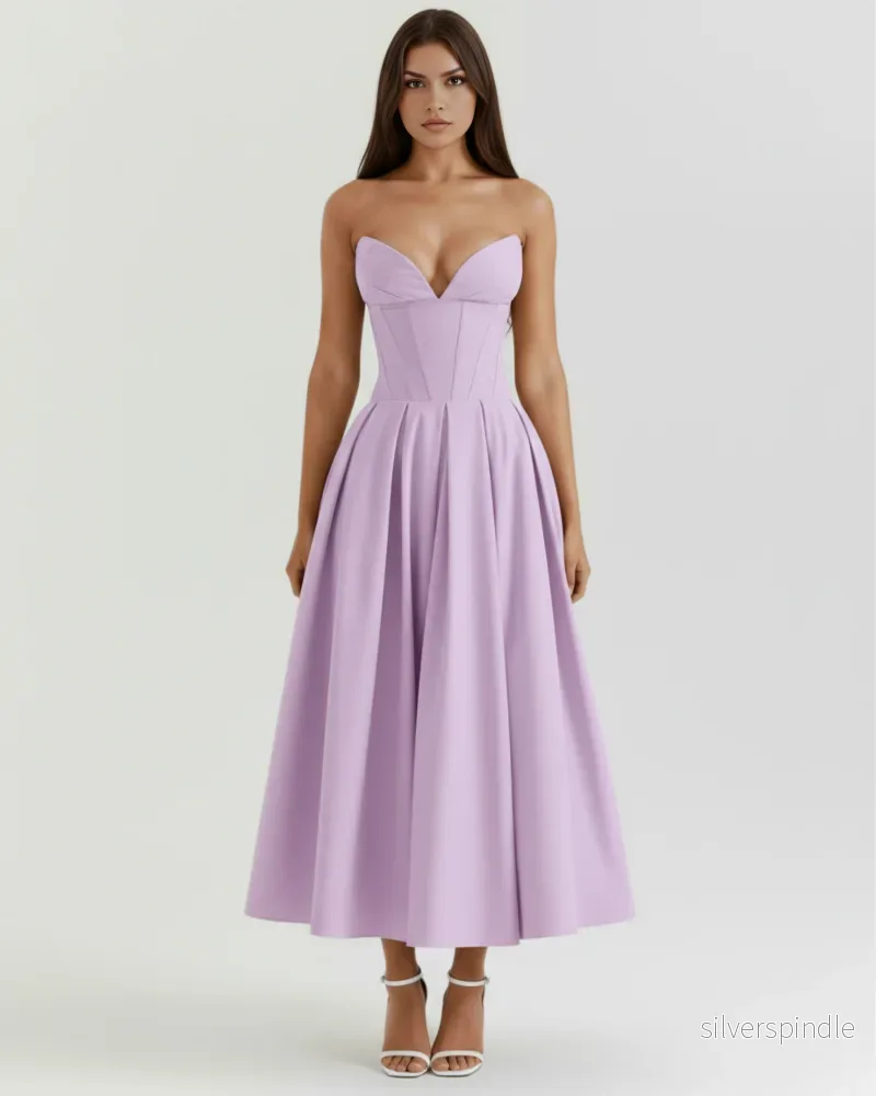 Sophie | Elegant Feminin Klänning För Bröllop och Fest