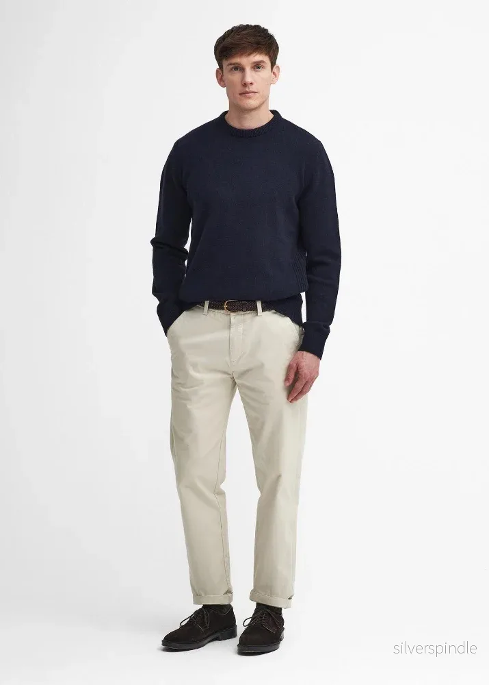 Barbour Holden Crew Neck Sweater Navy - Bild 2