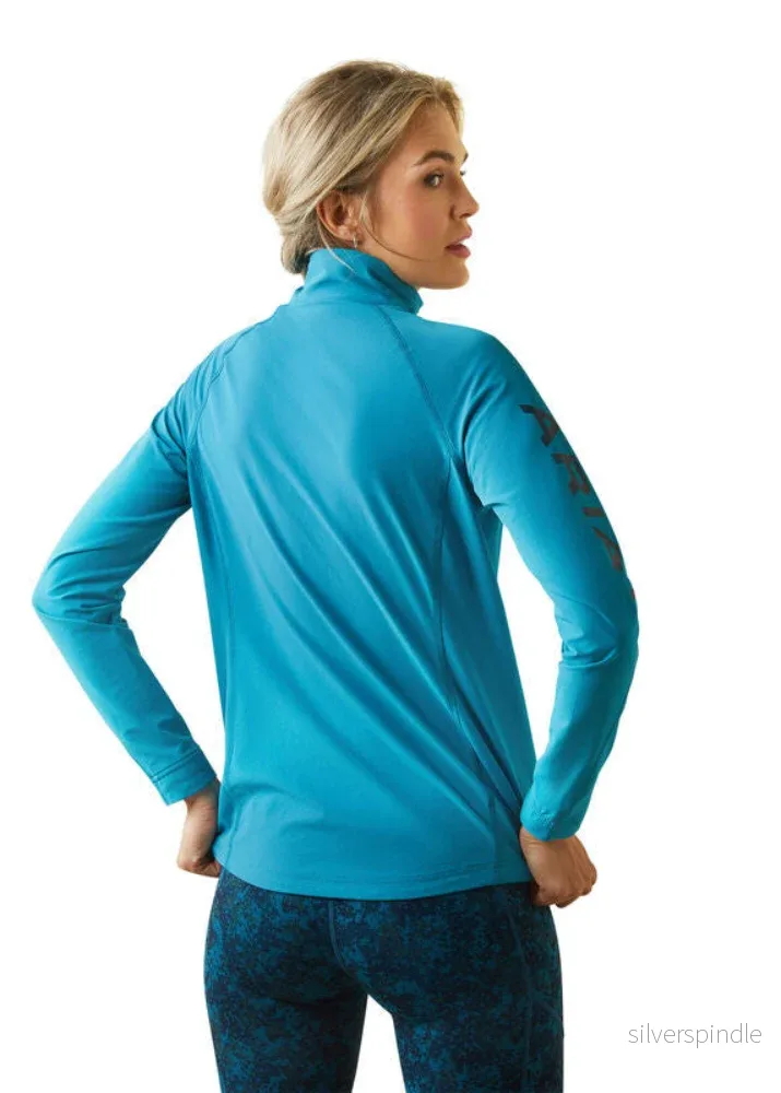 Ariat Agile Softshell Jacket Mosaic Blue - Bild 3