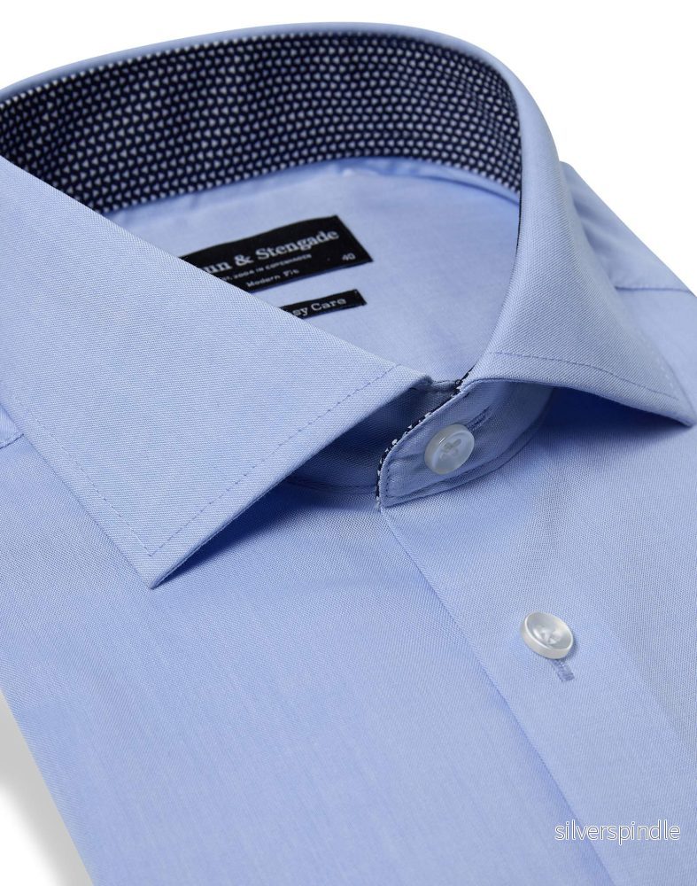 BS Aaron Modern Fit Skjorta - Light Blue - Bild 2