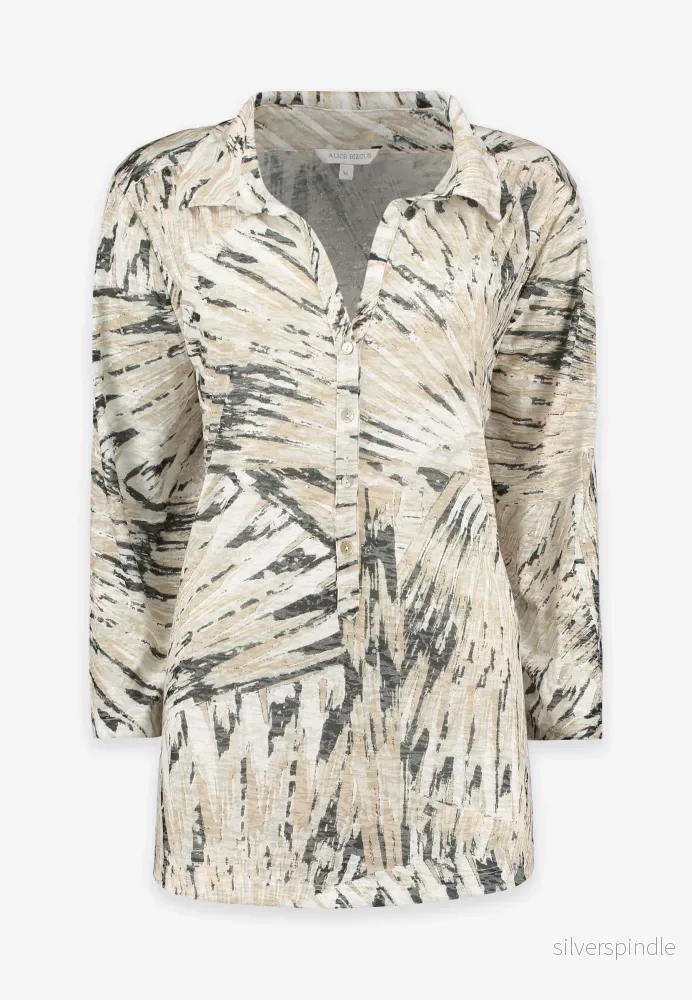 ANNIKA TOPP – Beige print ANNIKA TOPP – Beige print