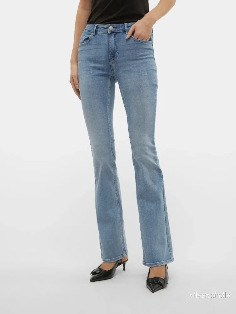 VMFLASH MR FLARED JEANS LIGHT BLUE L32 - Bild 2