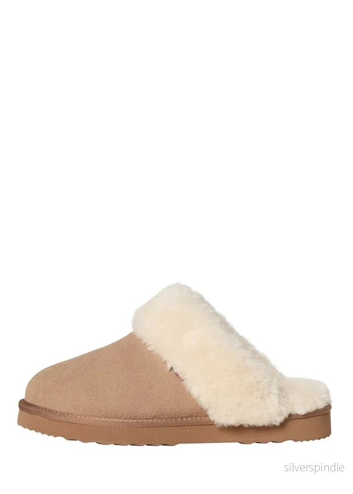 Lexington Women´s Suede Slippers Brown - Bild 3