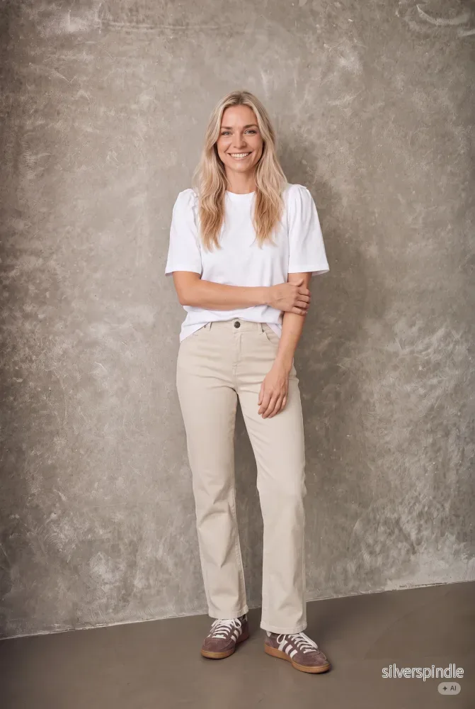 Tinni s/s T-Shirt - White - Bild 3