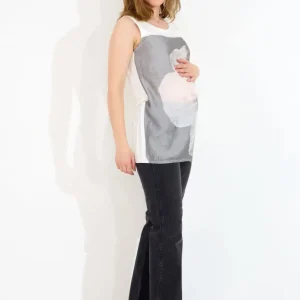 MAMMA-TOPP – Off White mönster MAMMA-TOPP – Off White mönster