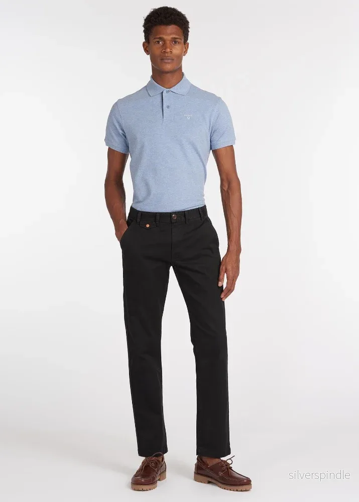 Barbour Neuston Twill Trousers Navy